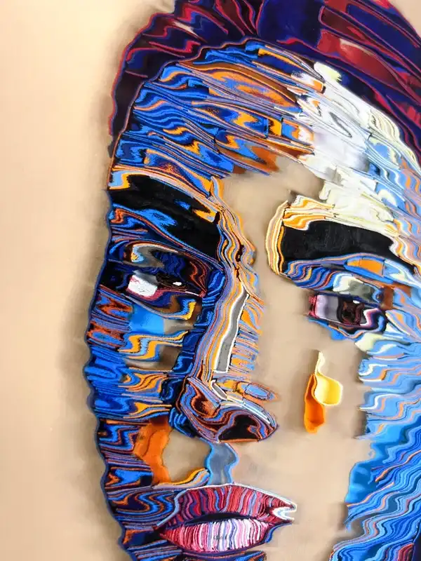 Distorted Reality Print 3