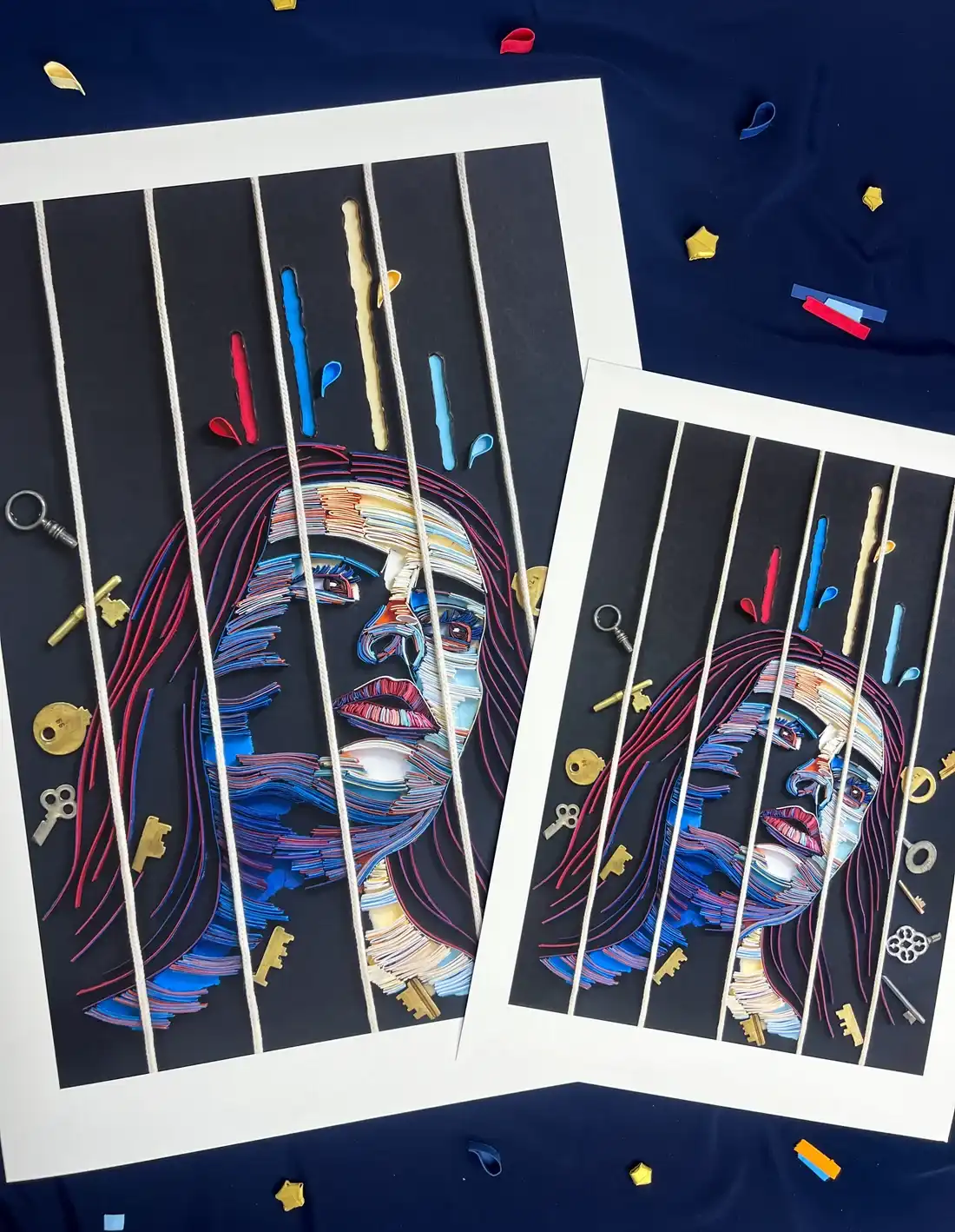 Caged Print 4