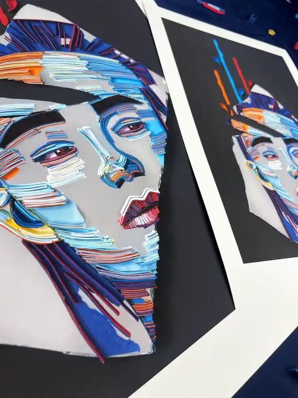 Self Reflection Print 2