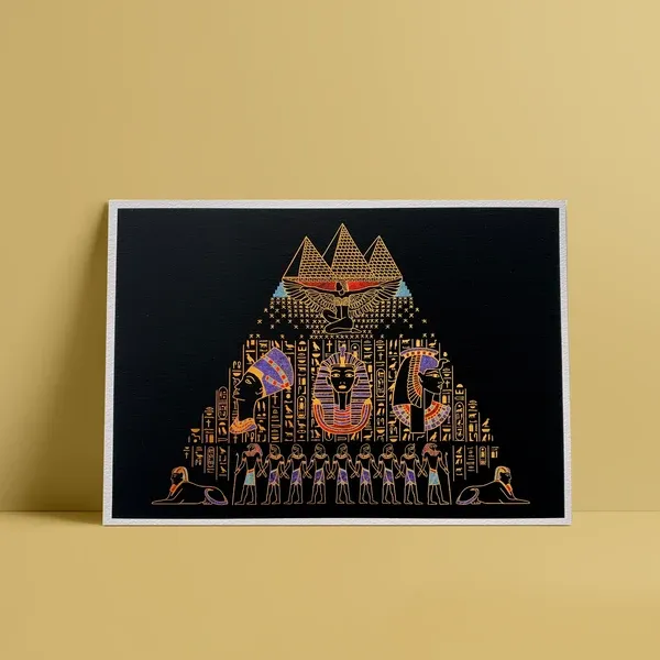 Egyptian Pyramid Print